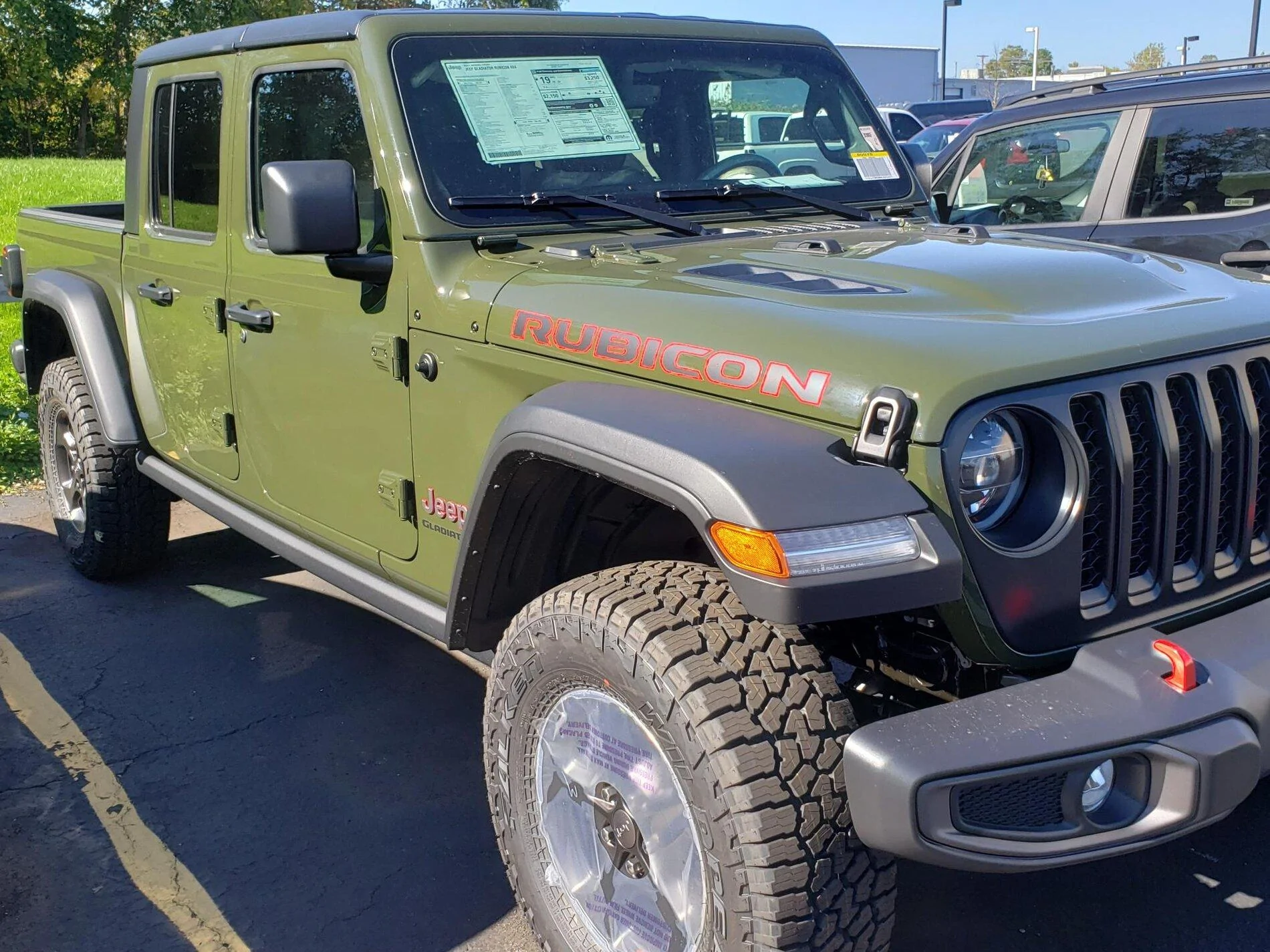 Jeep Gladiator Gladiator Window Sticker and Build Sheet Order Tracking 20211012_140213