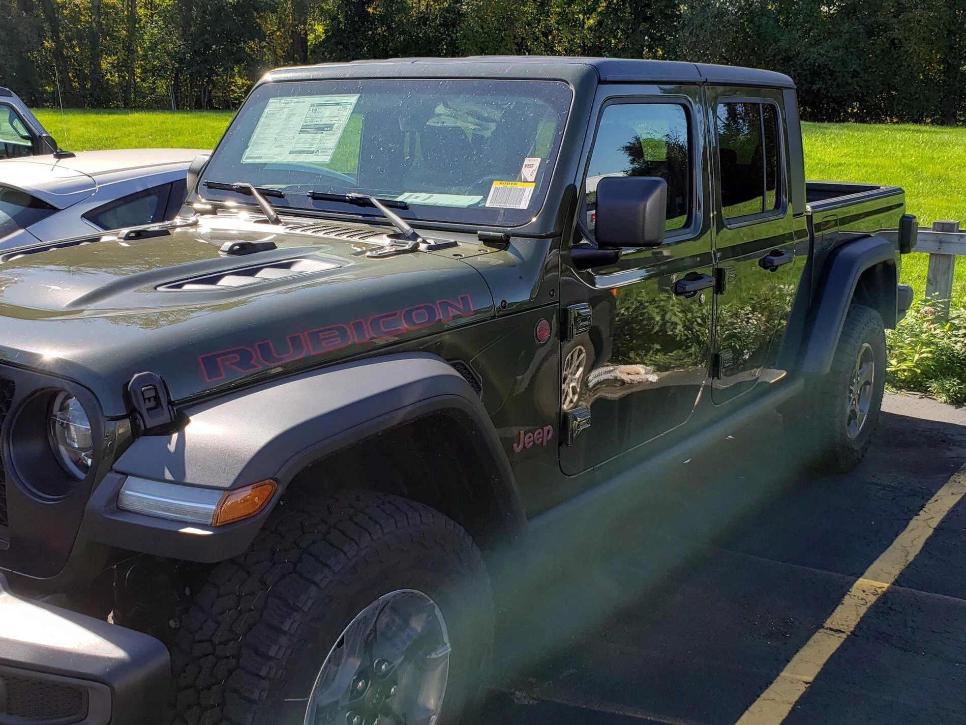 Jeep Gladiator Gladiator Window Sticker and Build Sheet Order Tracking 20211012_140225