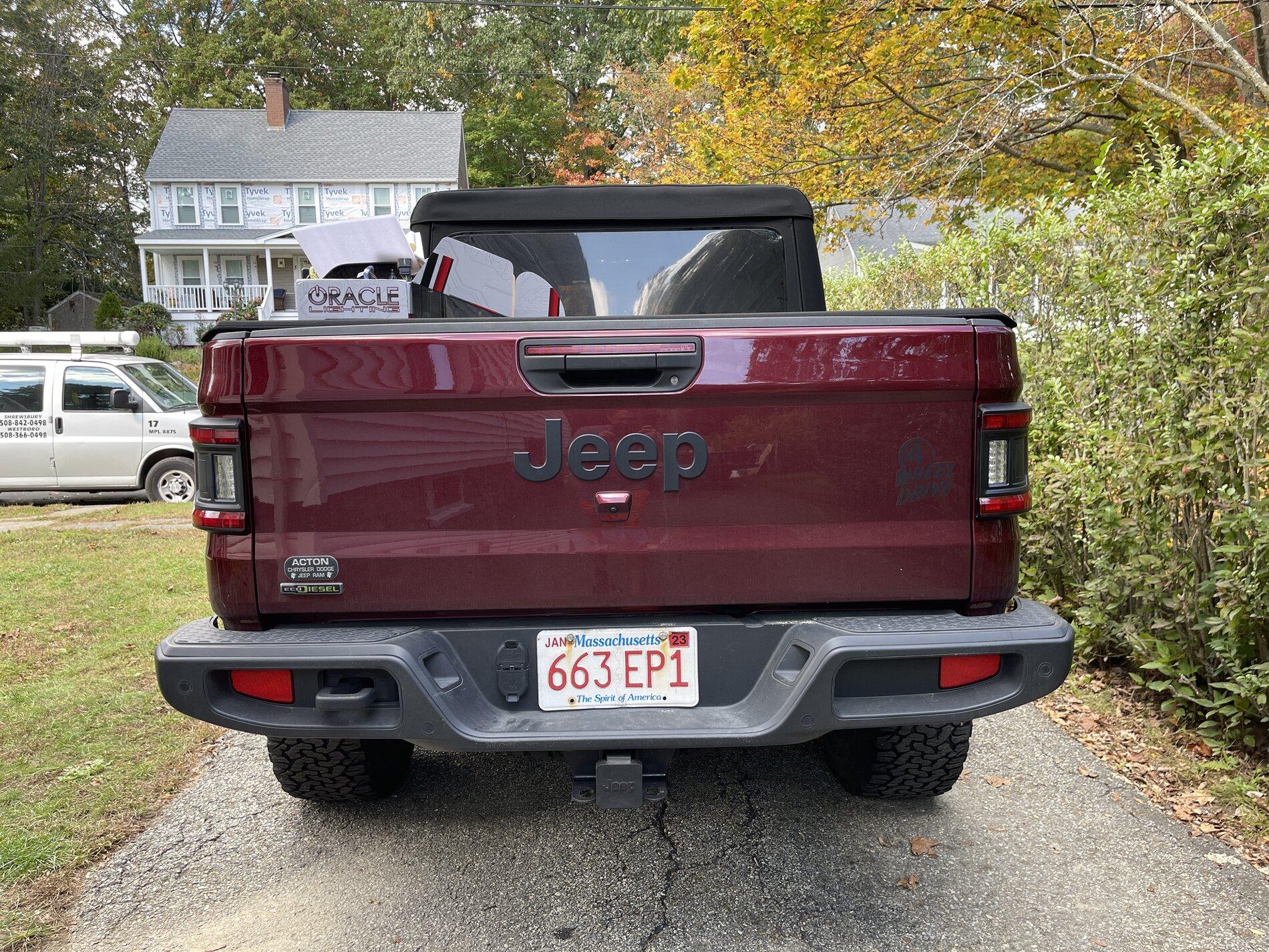 Jeep Gladiator Flush Mount Tail Lights image