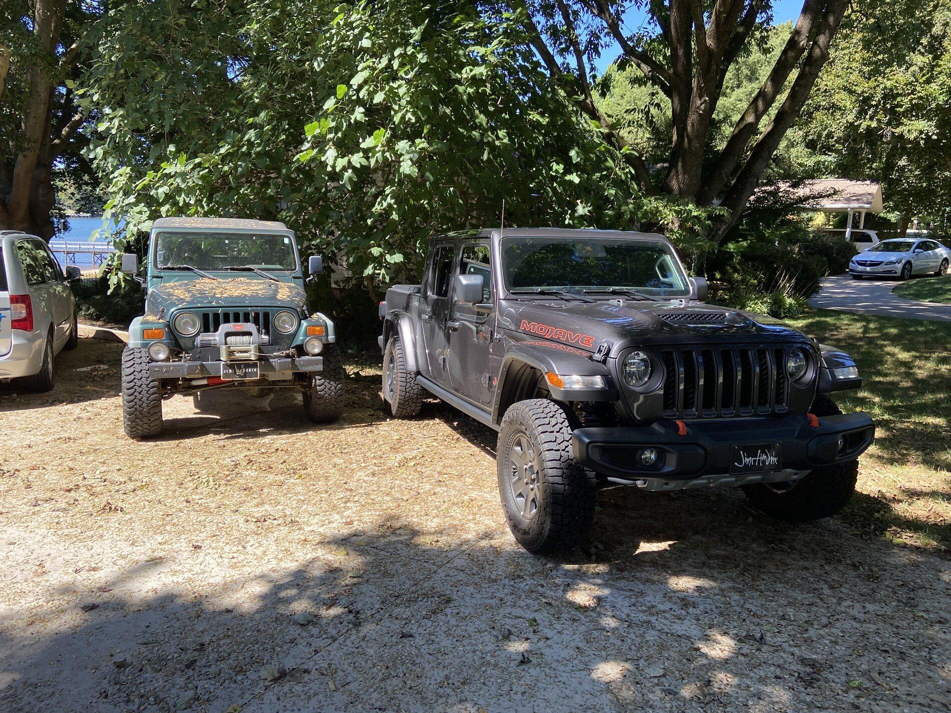 Jeep Gladiator What was your ride before the JT? 2021-09-24 13.12.55