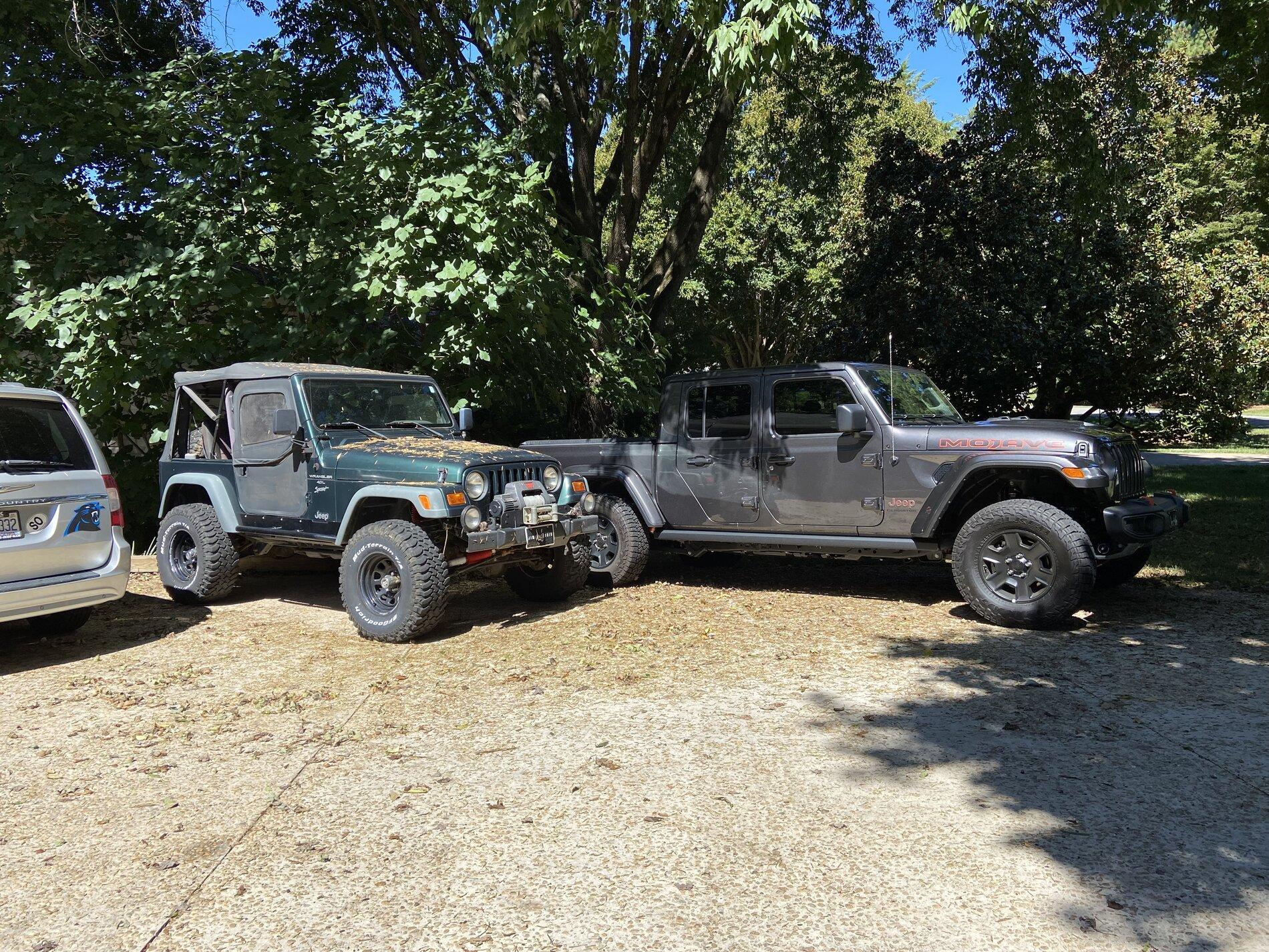 Jeep Gladiator What was your ride before the JT? 2021-09-24 13.13.31