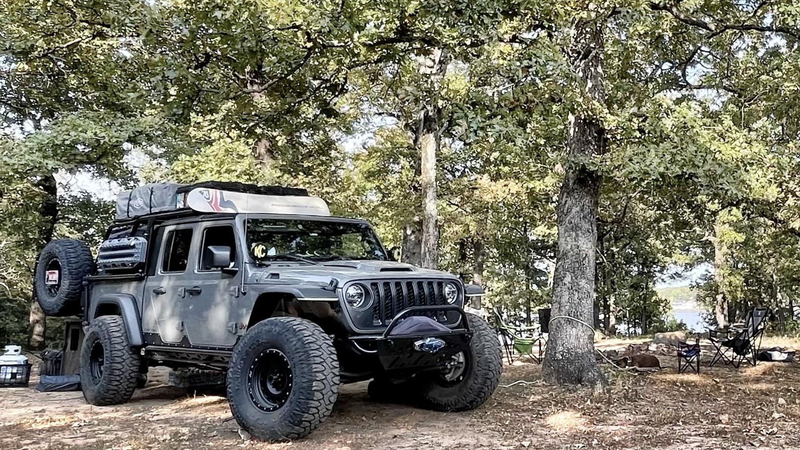 Jeep Gladiator Anyone with 37”+ tires doing long road trips? IMG_6817