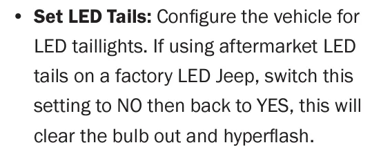 Jeep Gladiator Flush Mount Tail Lights 1634318077117