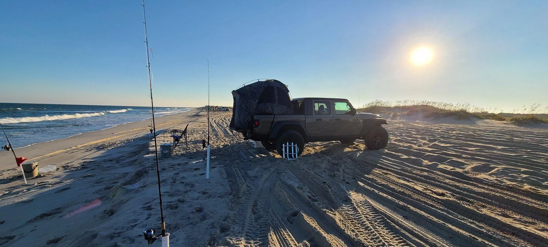 Jeep Gladiator Lets see those Gladiator Beach pics 20211015_173400