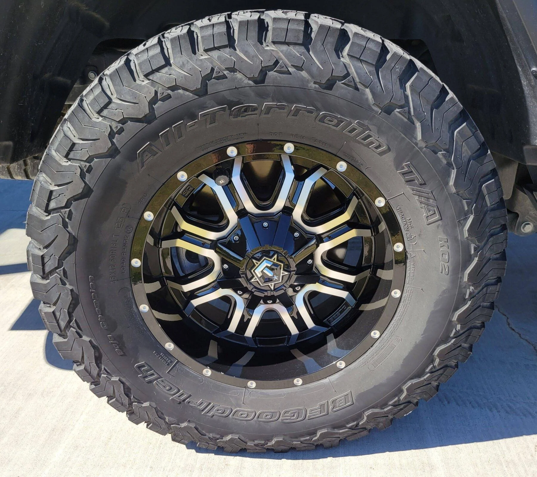 Jeep Gladiator Wheel and tire pckage 20211016_143327