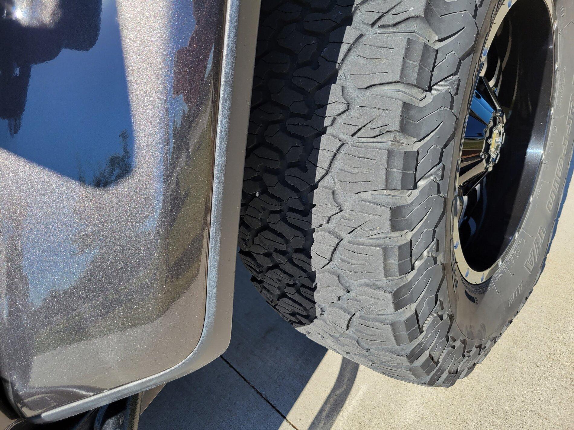 Jeep Gladiator Wheel and tire pckage 20211016_144614