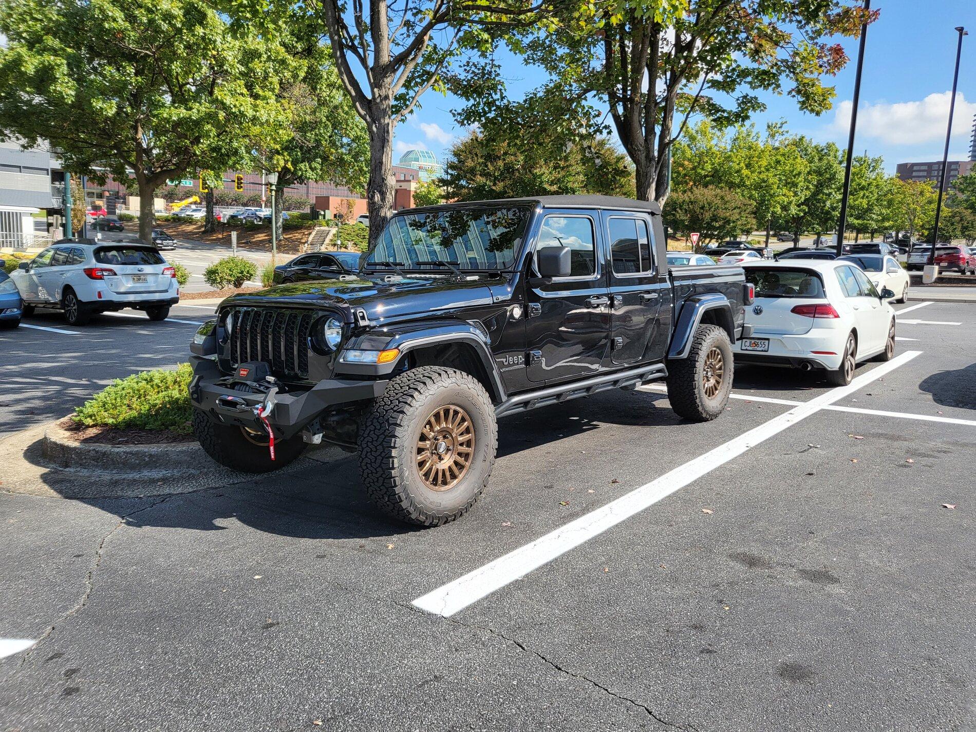 Jeep Gladiator Score your Gladiator. How capable is the Gladiator with... 20211013_115847