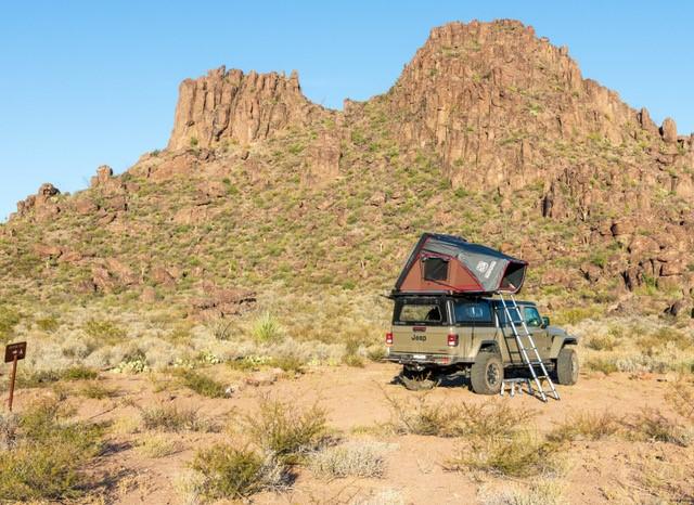 Jeep Gladiator Camping with your Gladiator Las Burras