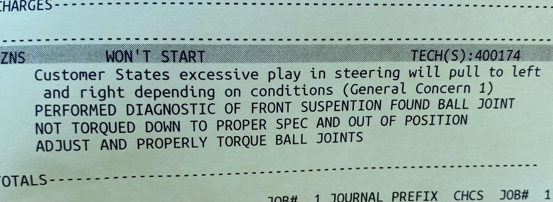 Jeep Gladiator Play In Steering 0877ECED-2E3A-47D8-AEEC-0944B19BF4FD