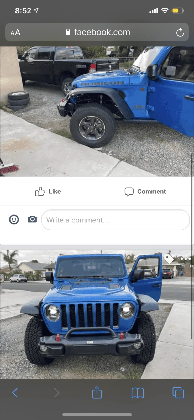Jeep Gladiator Hydro Blue Diesel Rubicon  - “The Blue King” DE8749DE-569F-4AD2-B7D3-5D1485BFFF10