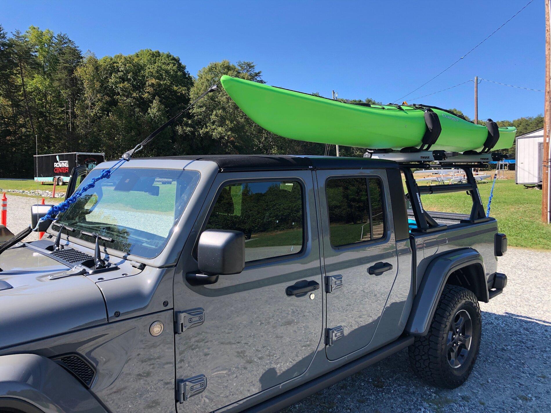 Jeep Gladiator How do you guys carry your kayaks? E762F22D-81E6-40AD-91CF-A76236E5D897