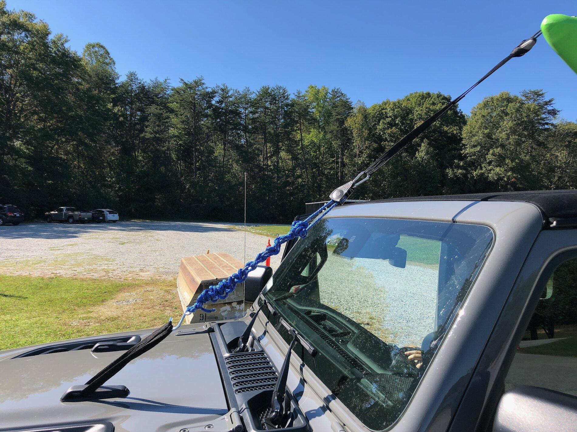 Jeep Gladiator How do you guys carry your kayaks? 5F7040DD-2F8F-4407-9E7D-1050D52BA575
