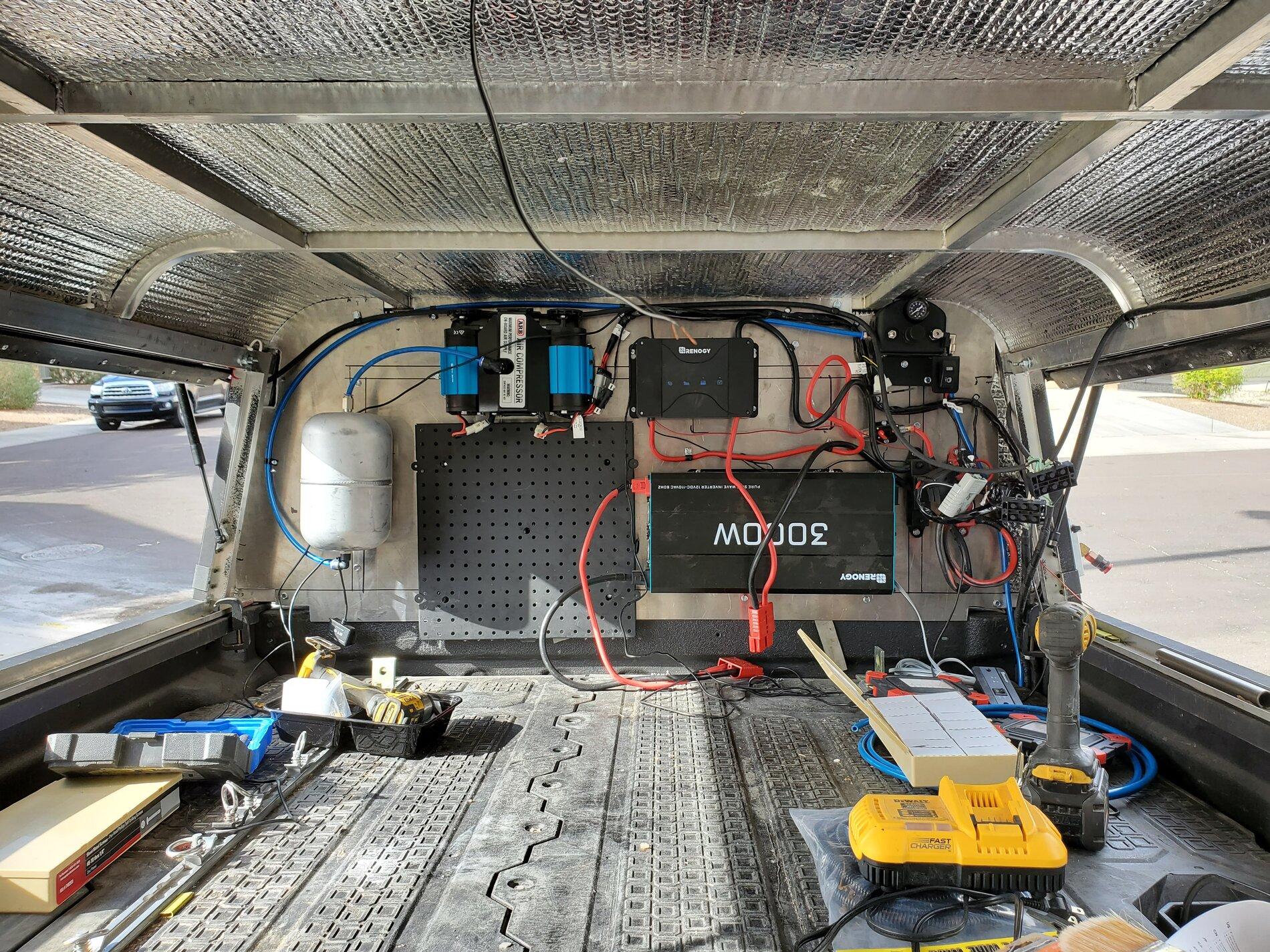 Jeep Gladiator Ultimate Overlanding and Camping Power Source 20210418_161953
