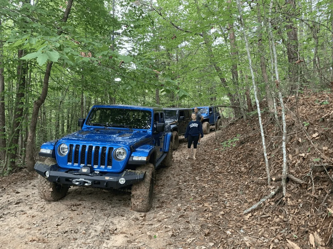 Jeep Gladiator Stock JTRD on the Daniel Boon Backcountry Byway 1634645669287