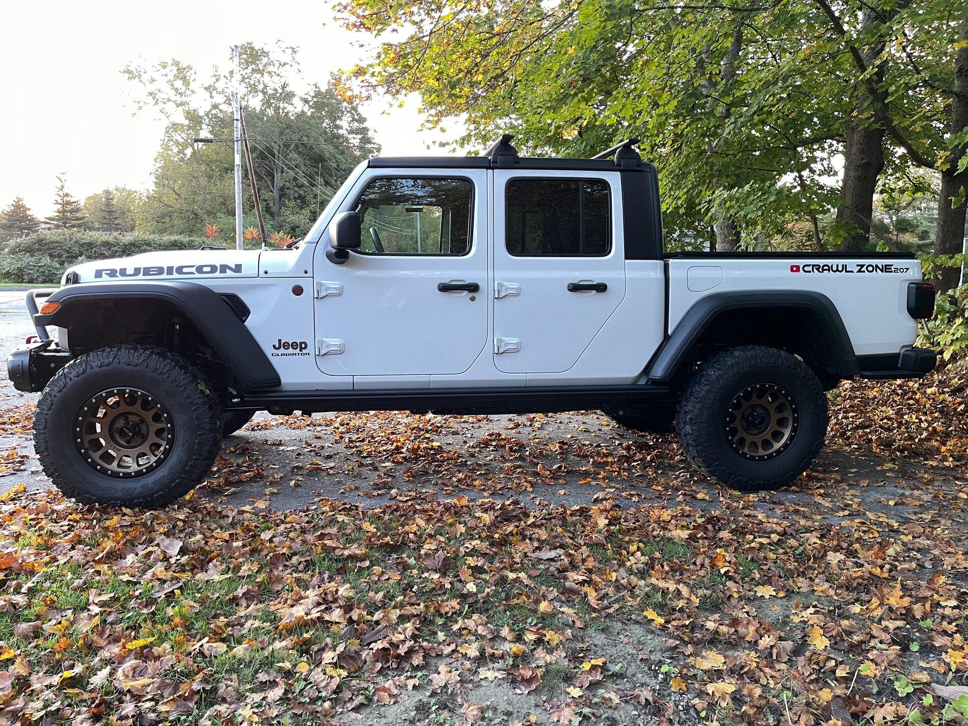 Jeep Gladiator Finally got all the parts and installed the RockKrawler 3.0 Adventure Series Lift! IMG_2448