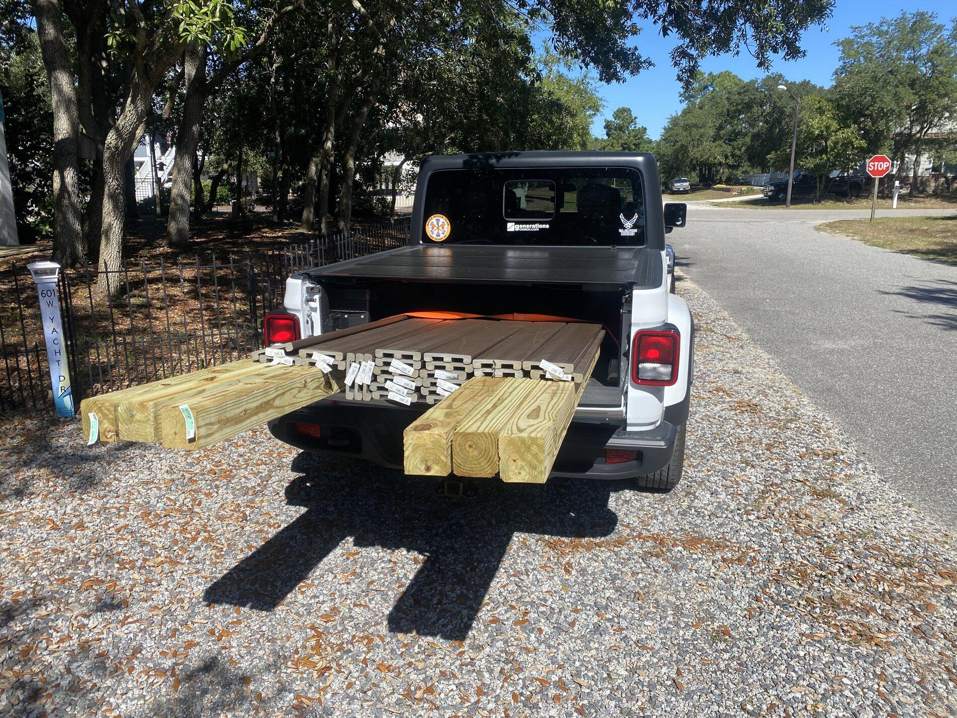 Jeep Gladiator What did you HAUL in your JT today? F7A03569-8BA9-482D-9E58-A4567C3A7B20
