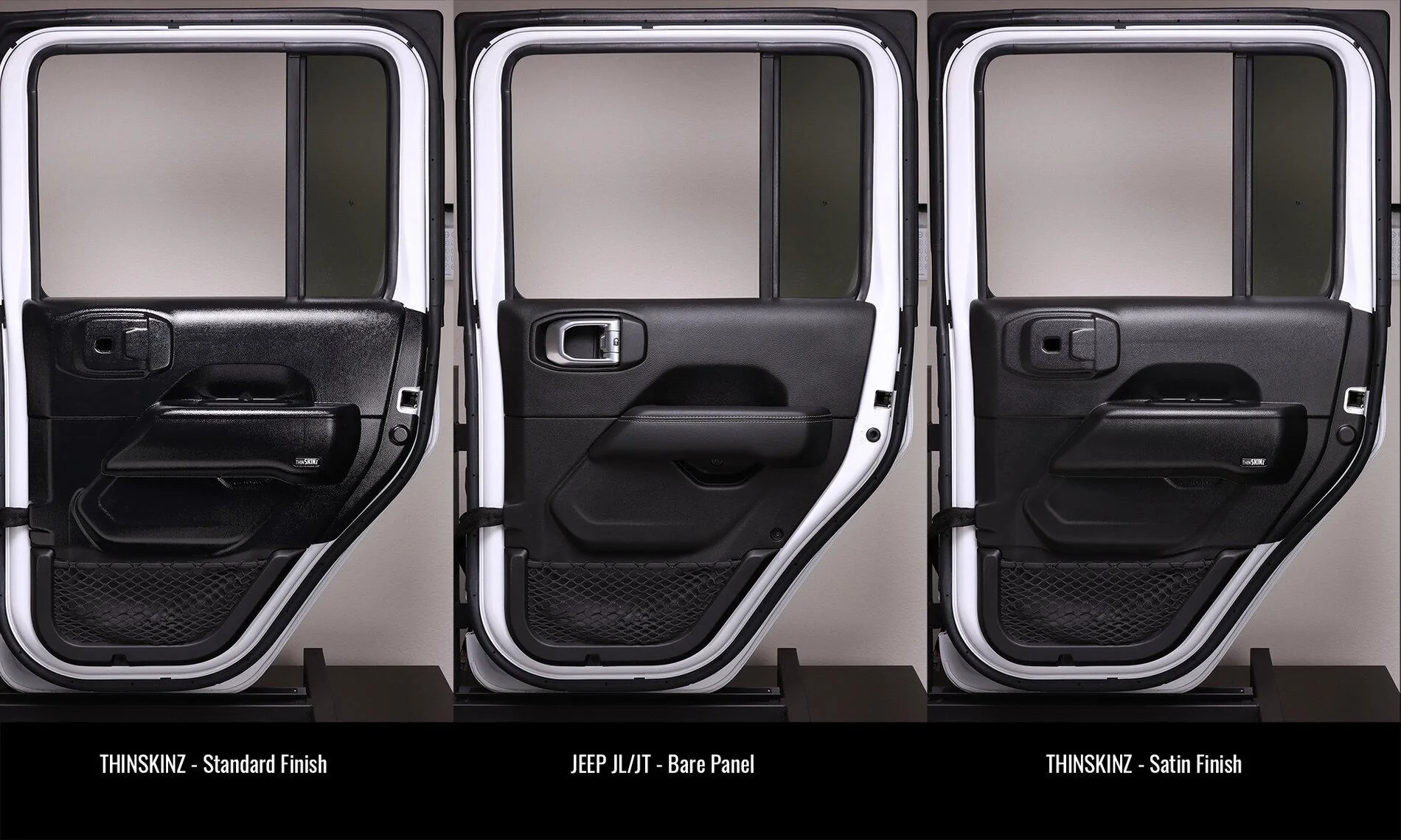 Jeep Gladiator ThinSkinz - New Satin Finish !!! TS-Photos-Finishes1-20211015