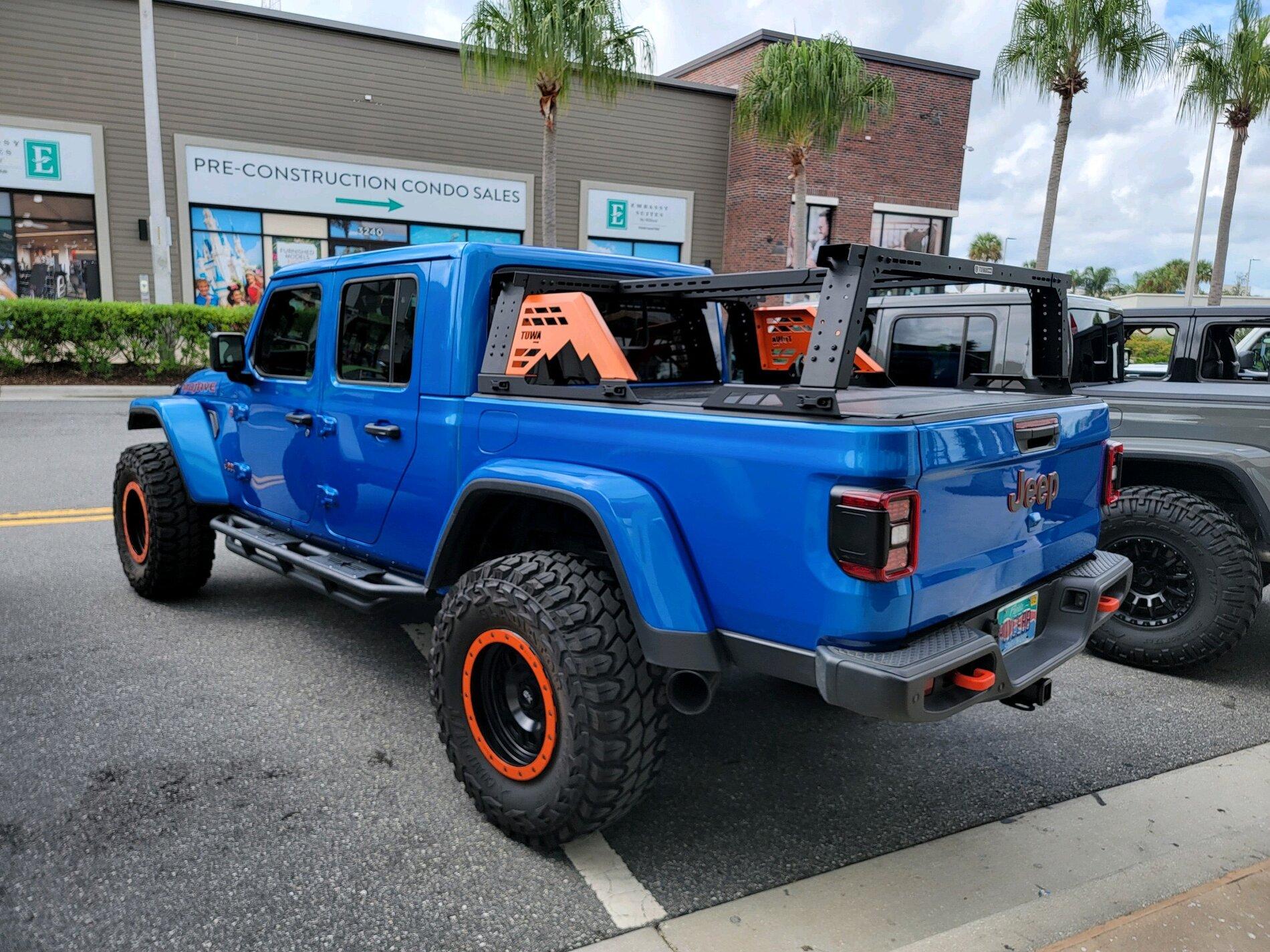 Jeep Gladiator New TUWA PRO®️ 4CX SERIES MESA VERDE BED RACK SYSTEM Coming This September! IMG_1948
