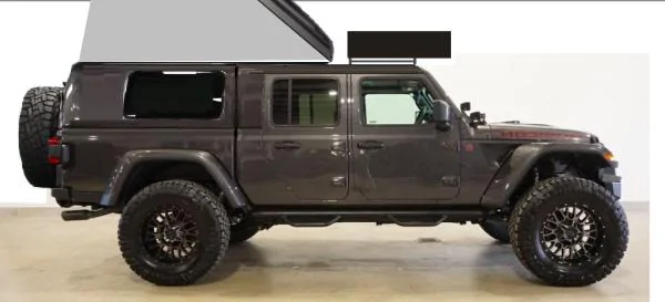 Jeep Gladiator Gladiator Expedition Rigs sparemount