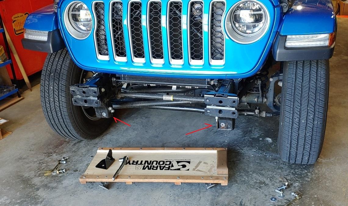 Jeep Gladiator Is this OEM Mopar or a knock off rubicon steel bumper? lower-skid-brackets