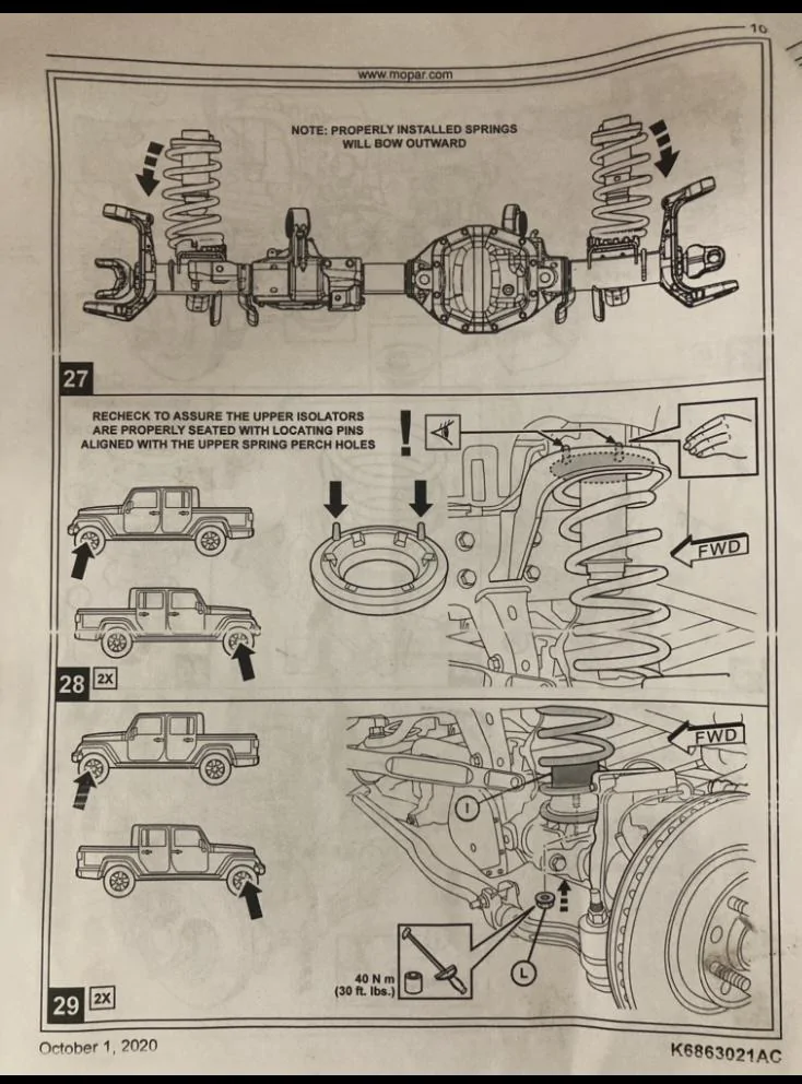 Jeep Gladiator Mopar 2" Lift Part Number AB vs AC? BFA0D2DE-DEE8-4FCA-8246-3C63CA3BAD8E