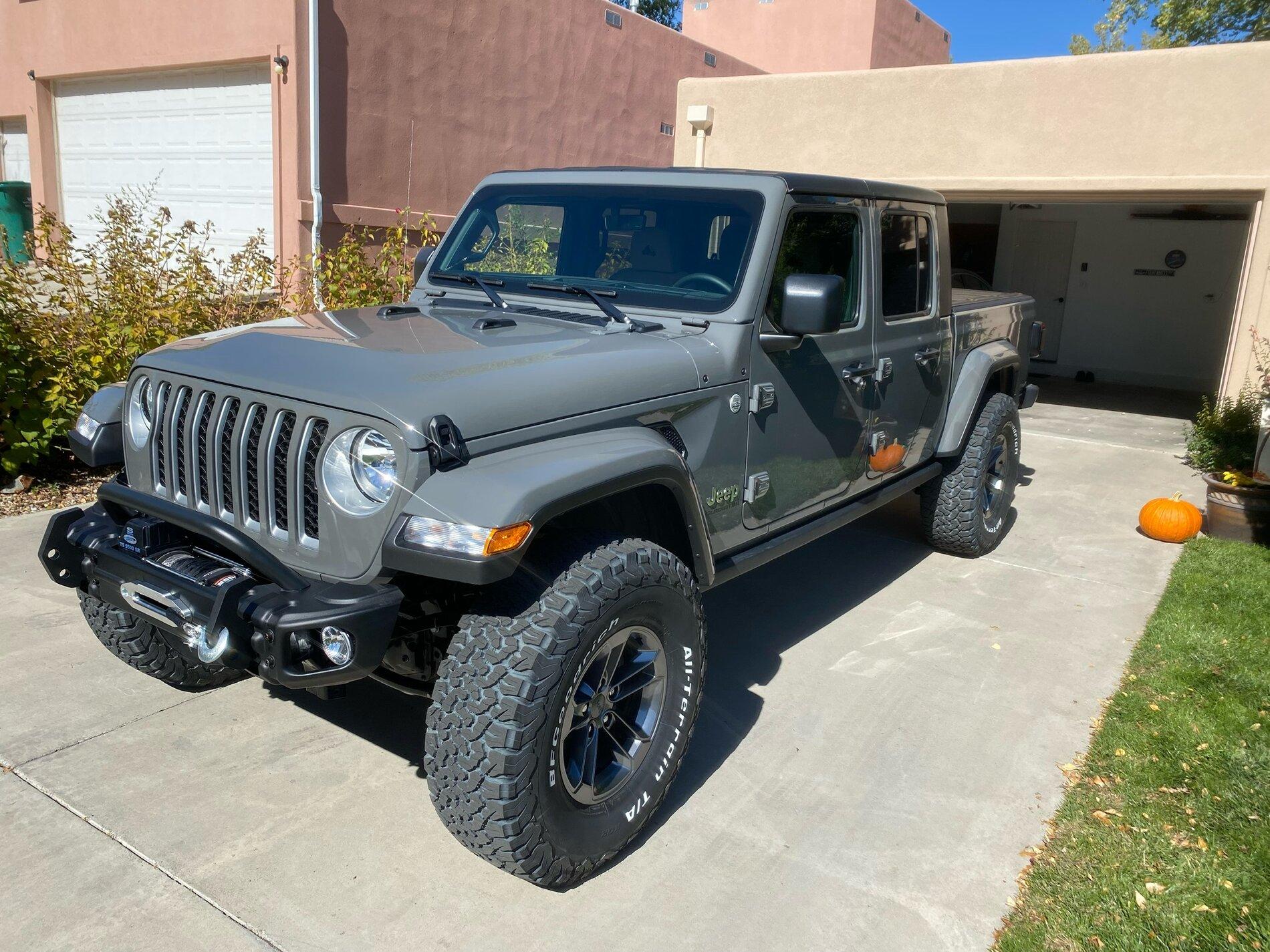 Jeep Gladiator Lets see all those Gladiators with lifts and bigger tires! A4938CF2-7977-488F-9FFB-F8C80EF9544E