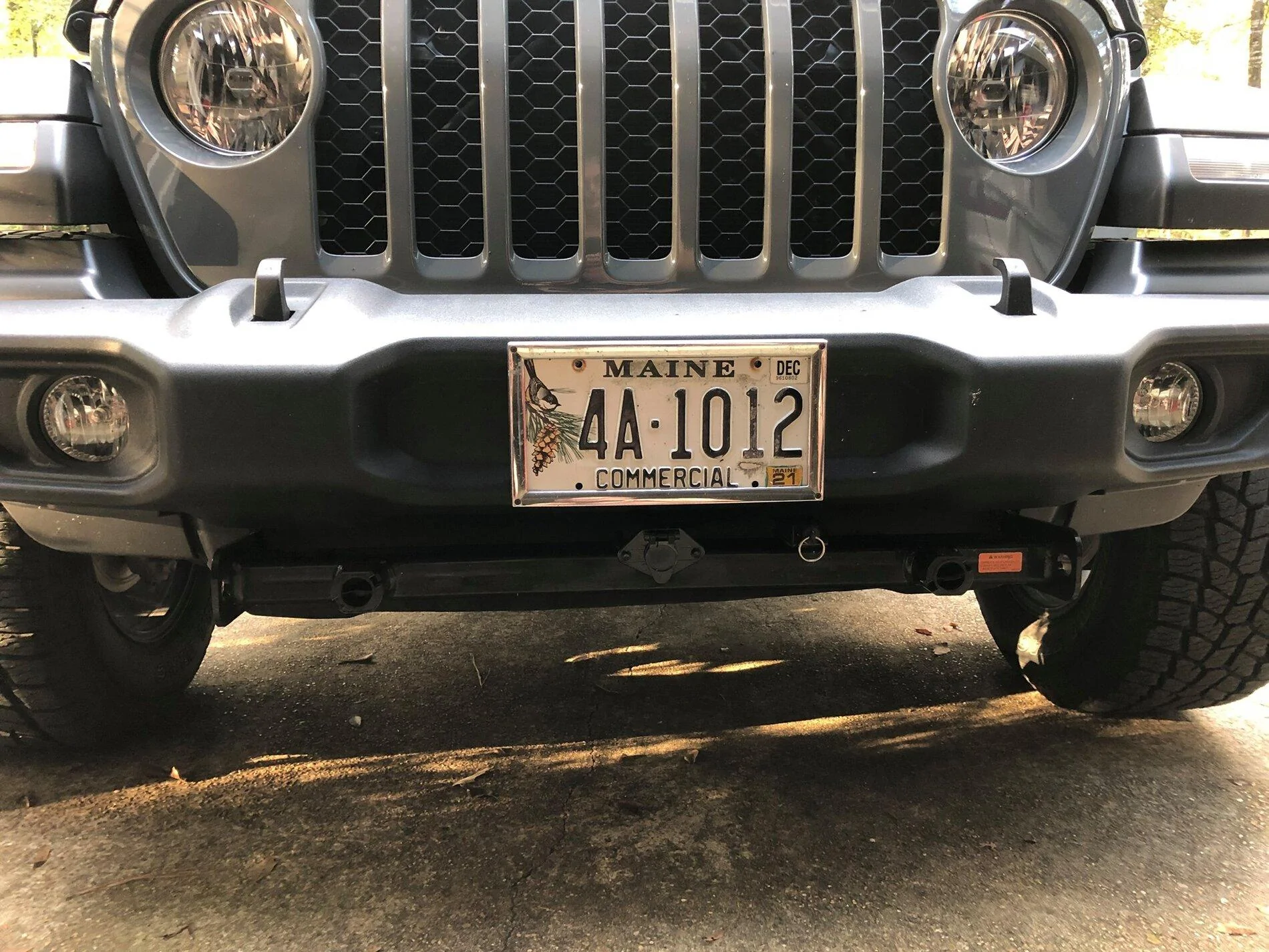 Jeep Gladiator Blue Ox  Base Plate for Gladiator blue ox