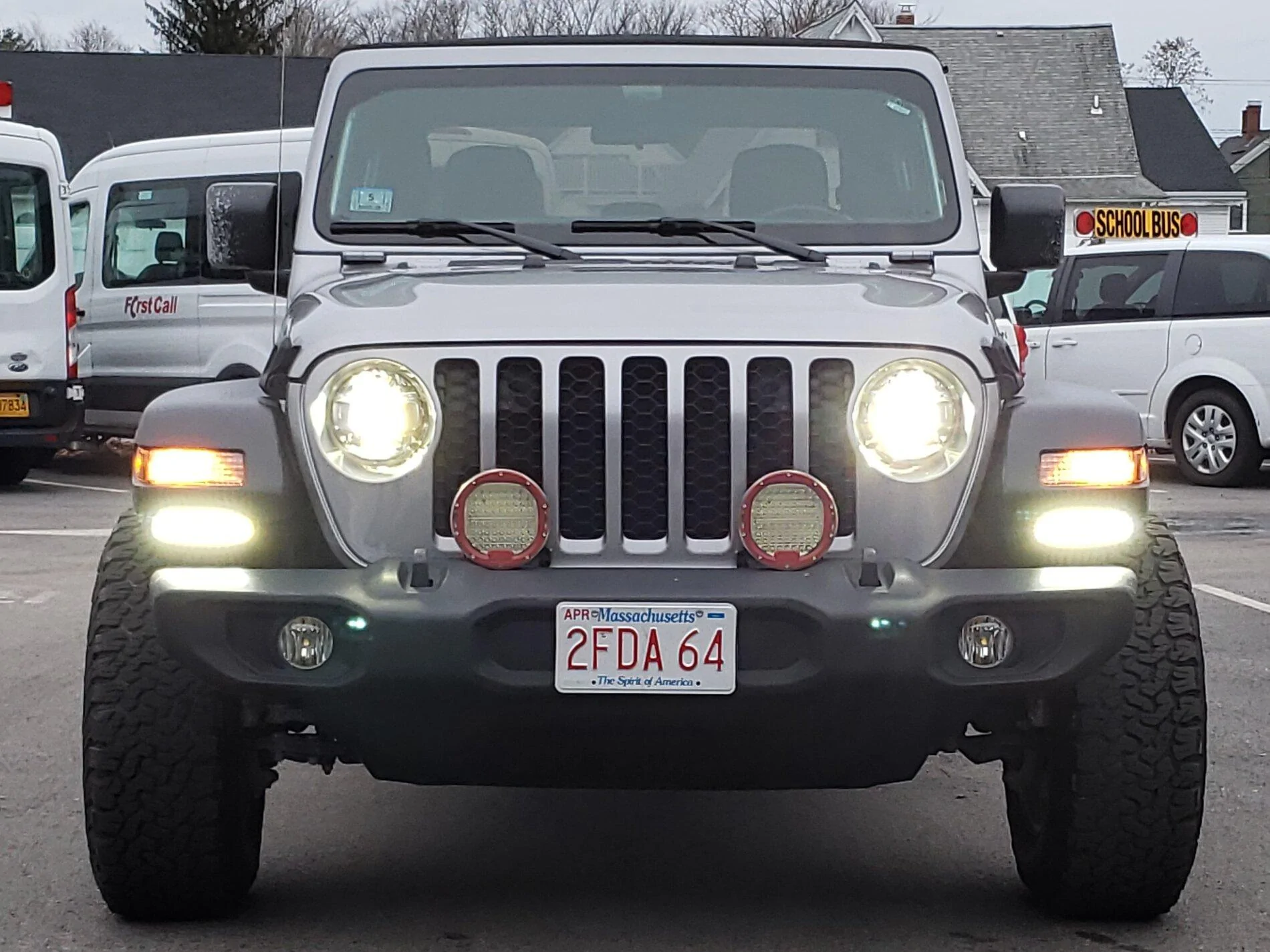Jeep Gladiator Suggestions for mounting lights to the plastic front bumper… lights
