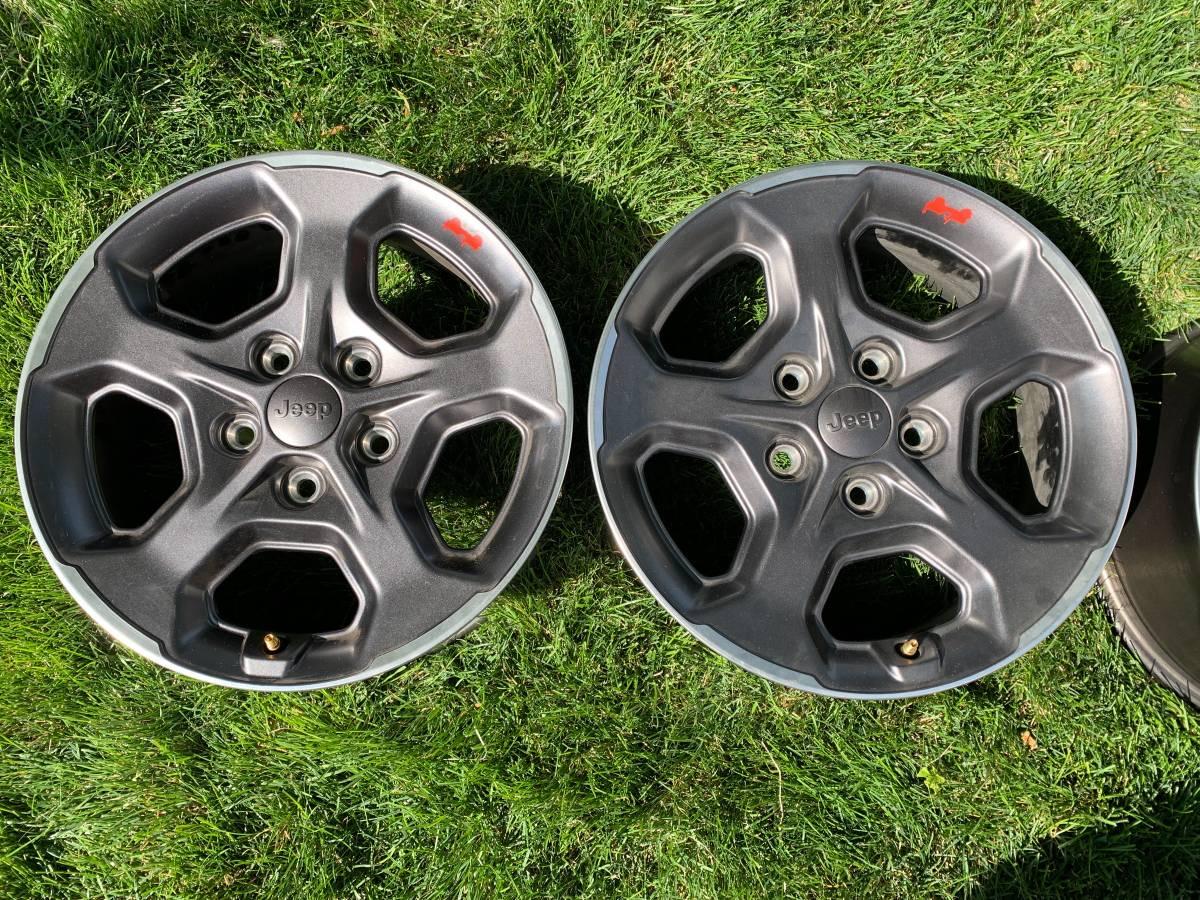Jeep Gladiator Rubicon Wheels - single wheels for sale (upgrade your spare) 6216F698-C962-4A80-856A-F900669ED062
