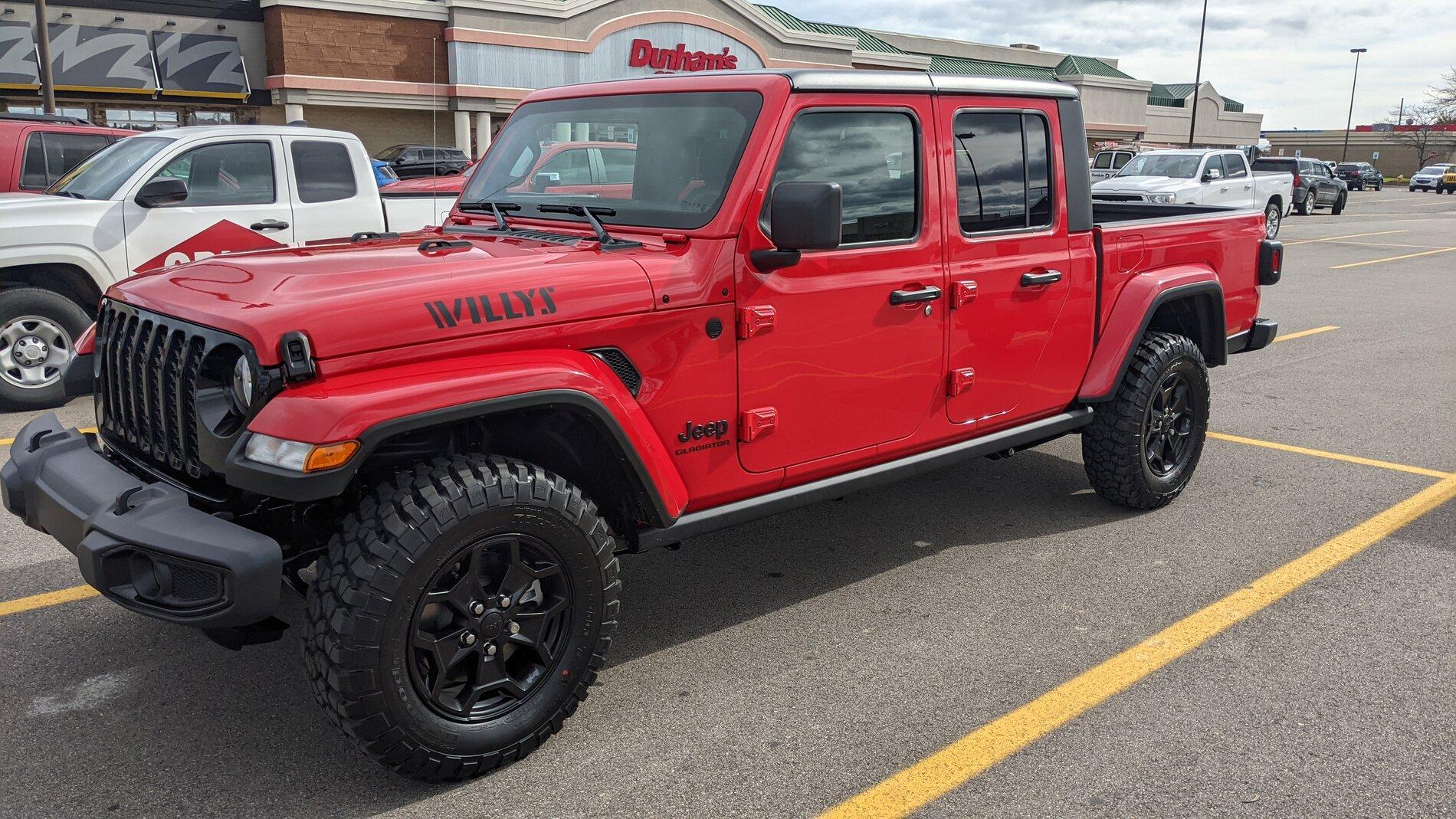 Jeep Gladiator Gladiator Window Sticker and Build Sheet Order Tracking PXL_20211022_181818152