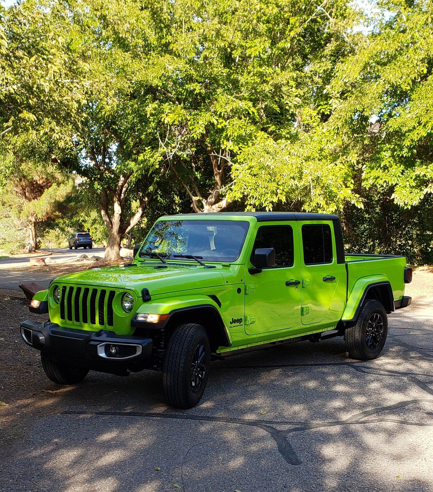 Jeep Gladiator GECKO GREEN Gladiator Club 20211022_161158