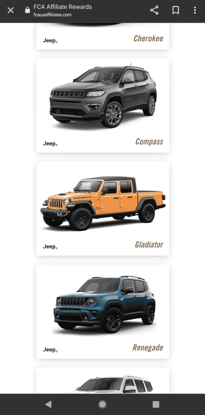 Jeep Gladiator Gupton Motors up to 8% below invoice Screenshot_20211020-090413