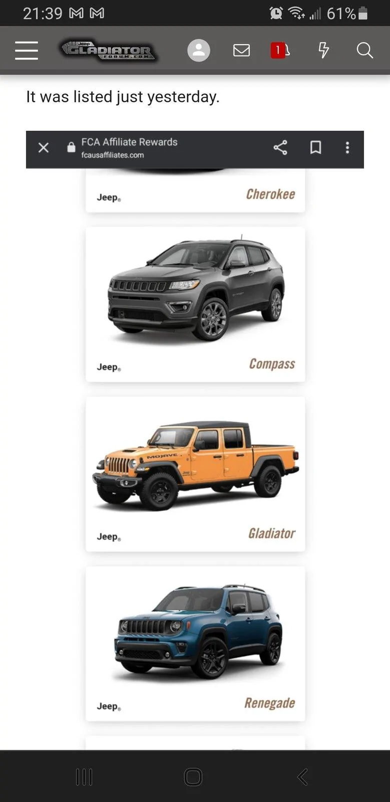 Jeep Gladiator 2022 Jeep Gladiator (JT) ORDER GUIDE!! [Updated Monthly] Screenshot_20211022-213953_Chrom