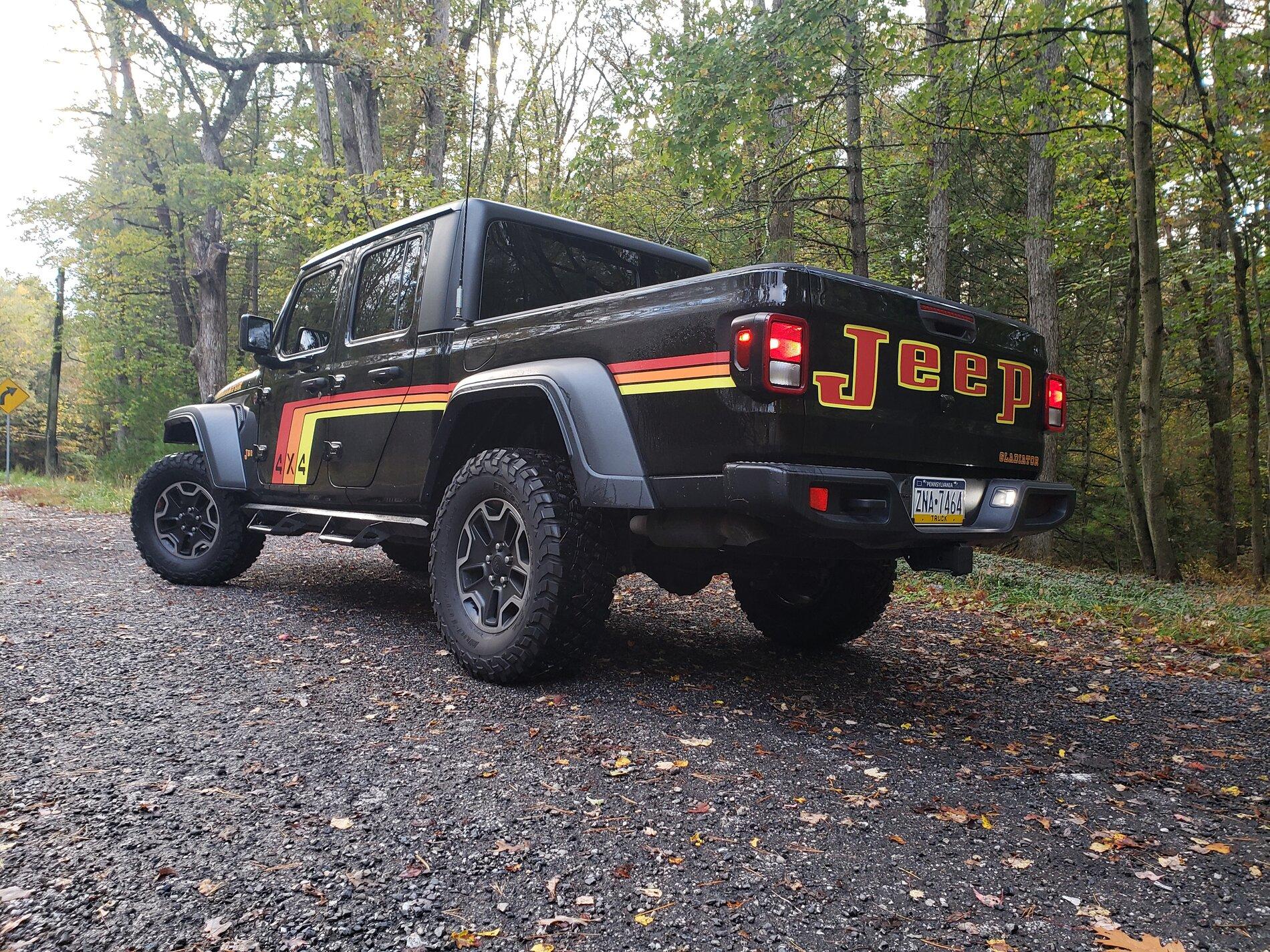 Jeep Gladiator Stickers and decal pics! 20211016_175024