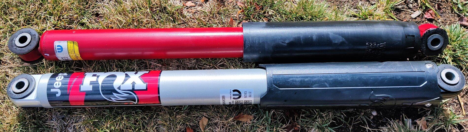 Jeep Gladiator Rear Shock Absorbers, Same Part Number, Different Suffix ... Help? 005