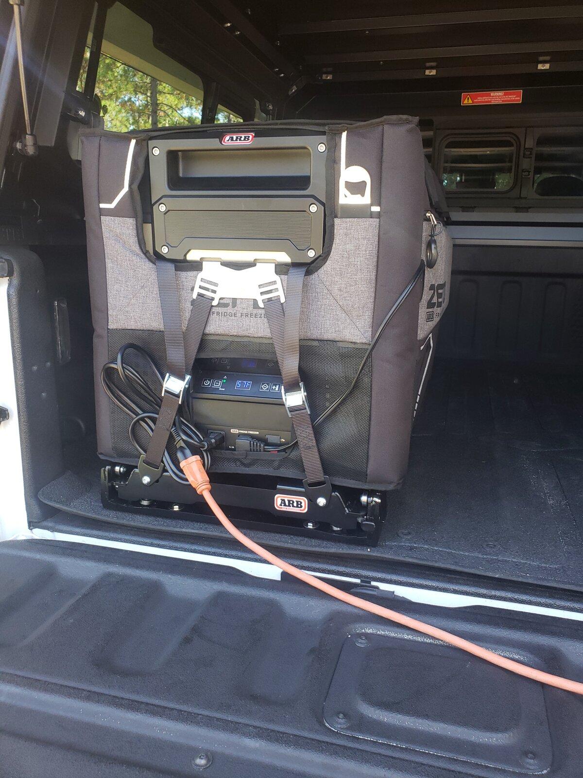 Jeep Gladiator ARB Zero freezer install 20211023_125438