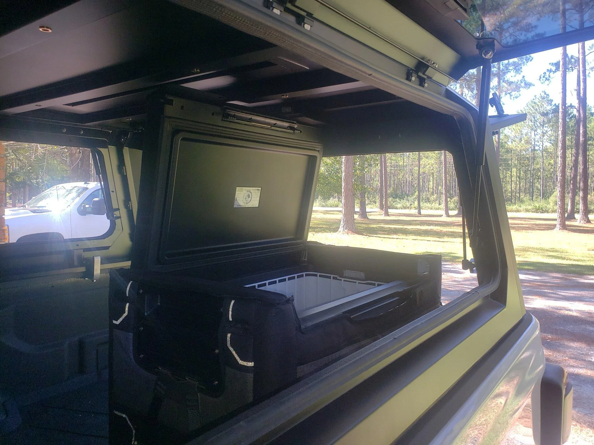 Jeep Gladiator ARB Zero freezer install 20211023_123157