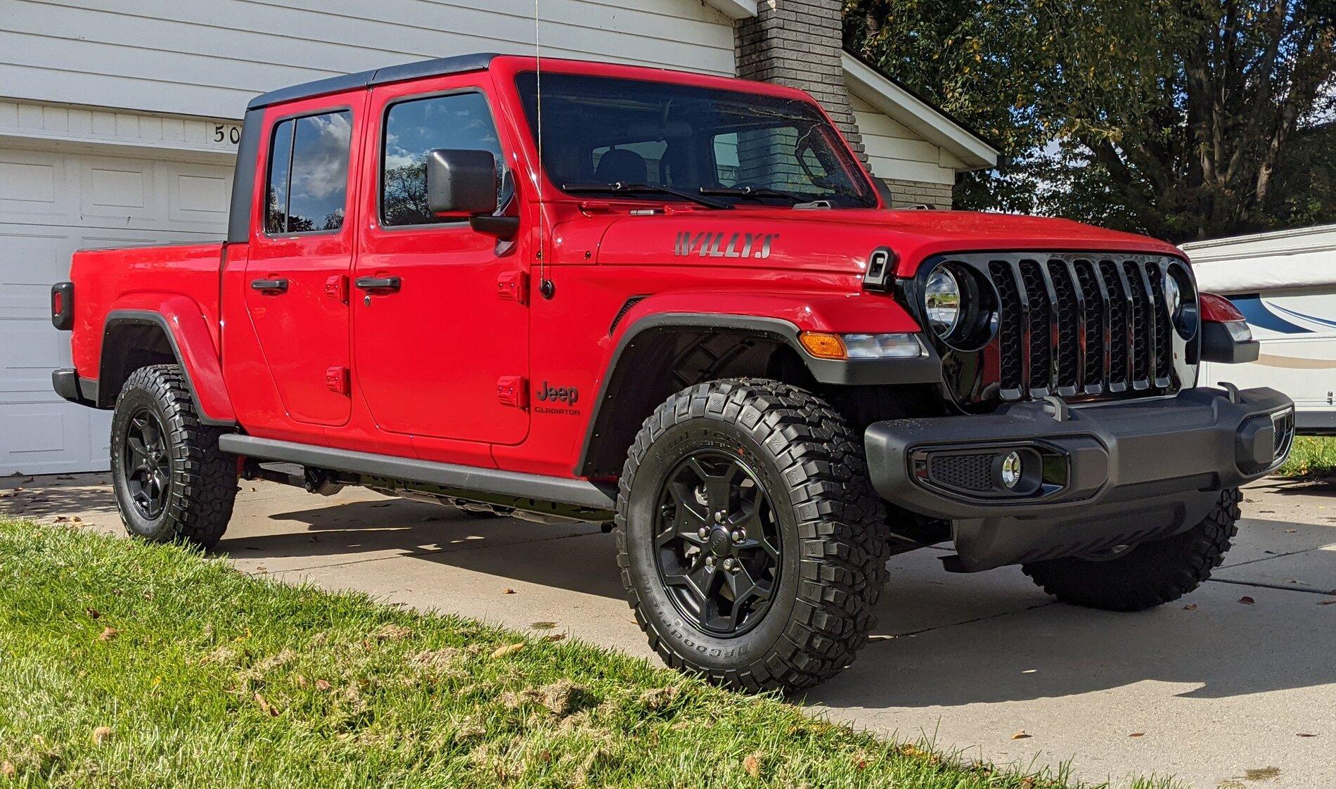Jeep Gladiator WILLYS Edition Gladiator JT Club PXL_20211023_181528247~2