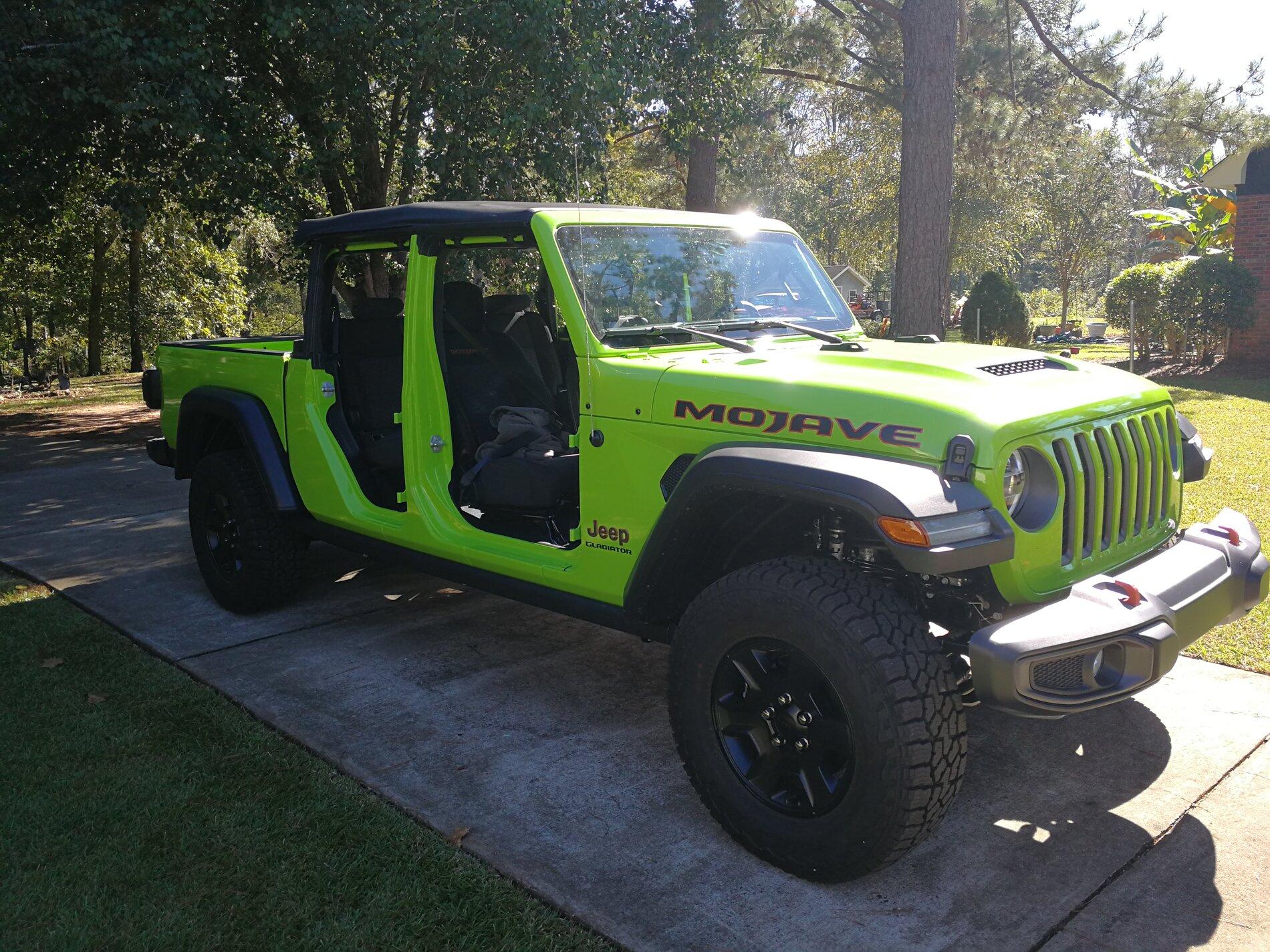 Jeep Gladiator GECKO GREEN Gladiator Club IMG_20211023_111708