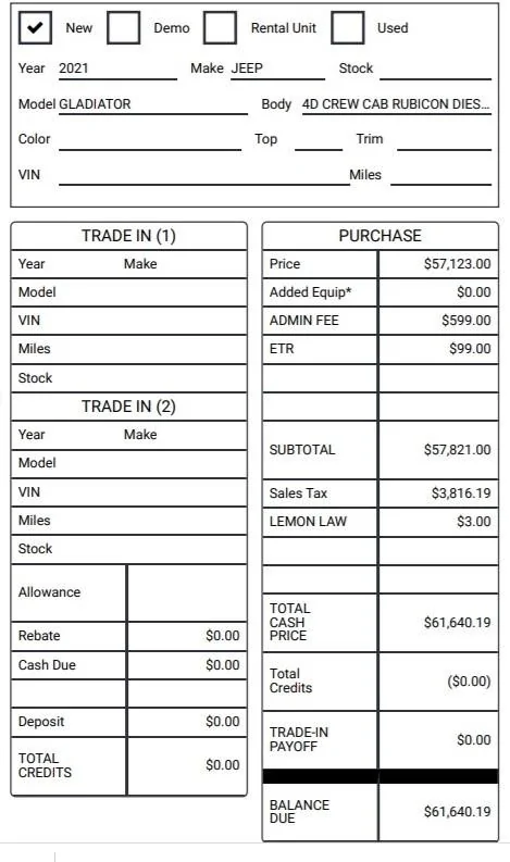 Jeep Gladiator Just ordered a 2022 gladiator diesel. Did I do OK? 3