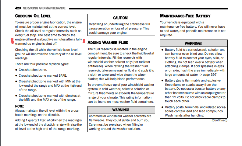 Jeep Gladiator Dealer Oil Change Issue oil