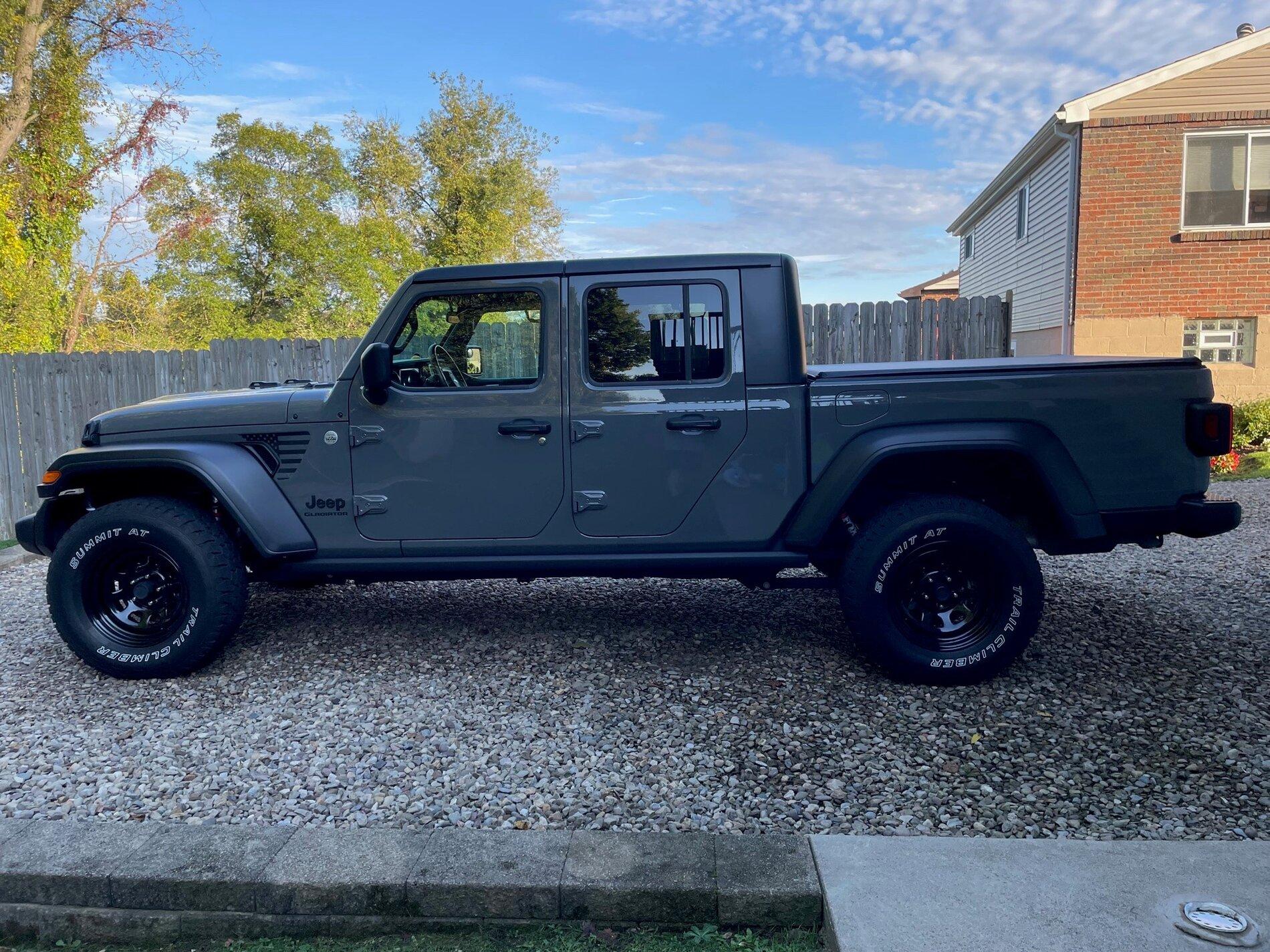 Jeep Gladiator White letter tires My Gladiator6