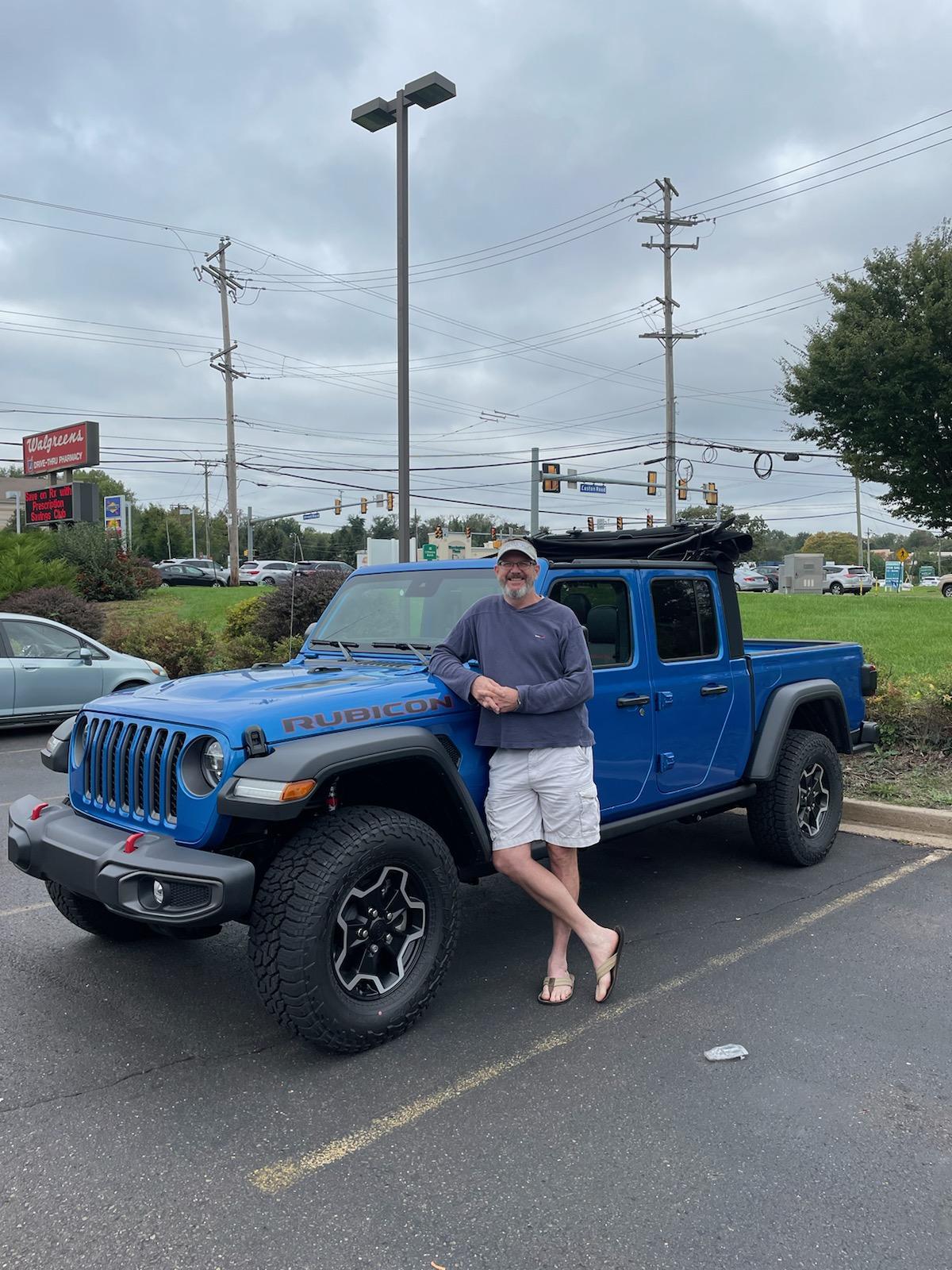 Jeep Gladiator HYDRO BLUE PEARL Gladiator JT Club 655662372