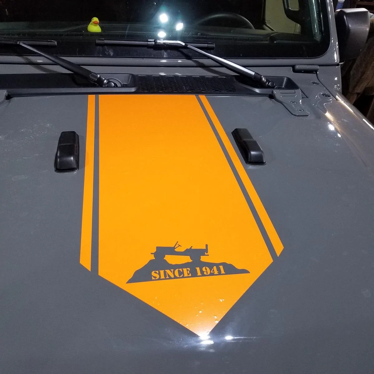 Jeep Gladiator Sting Gray build; Jeep #79 decals5