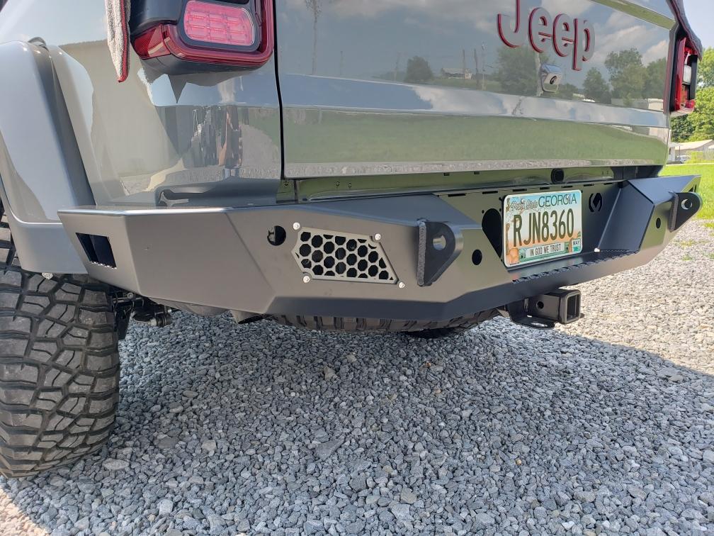 Jeep Gladiator CavFab JT Gladiator Crawler Series Rear Bumper B8116F9E-2C00-4F32-B804-3B612A2ECE92