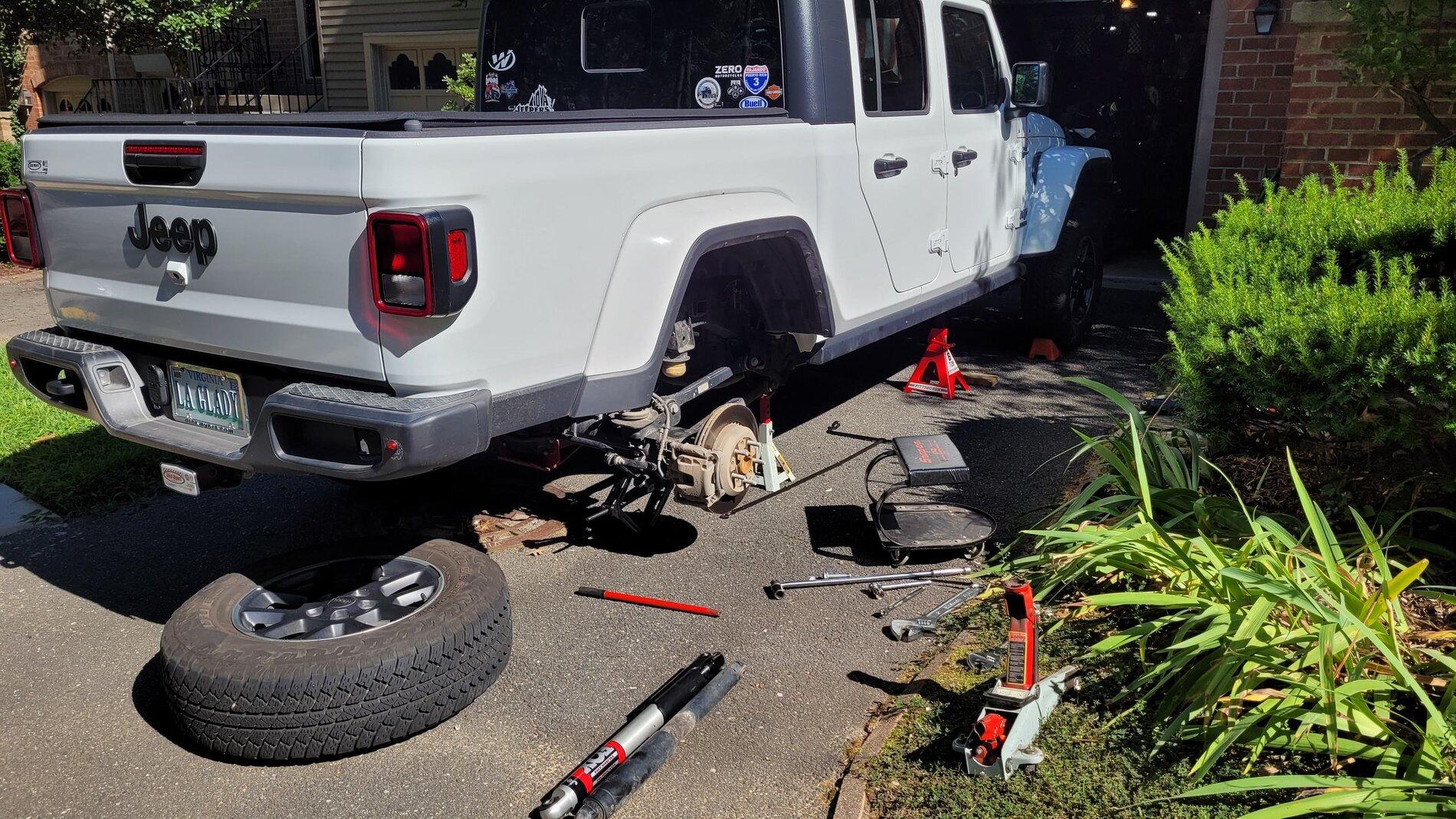 Jeep Gladiator Coil Spring Upgrade 20210903_154832