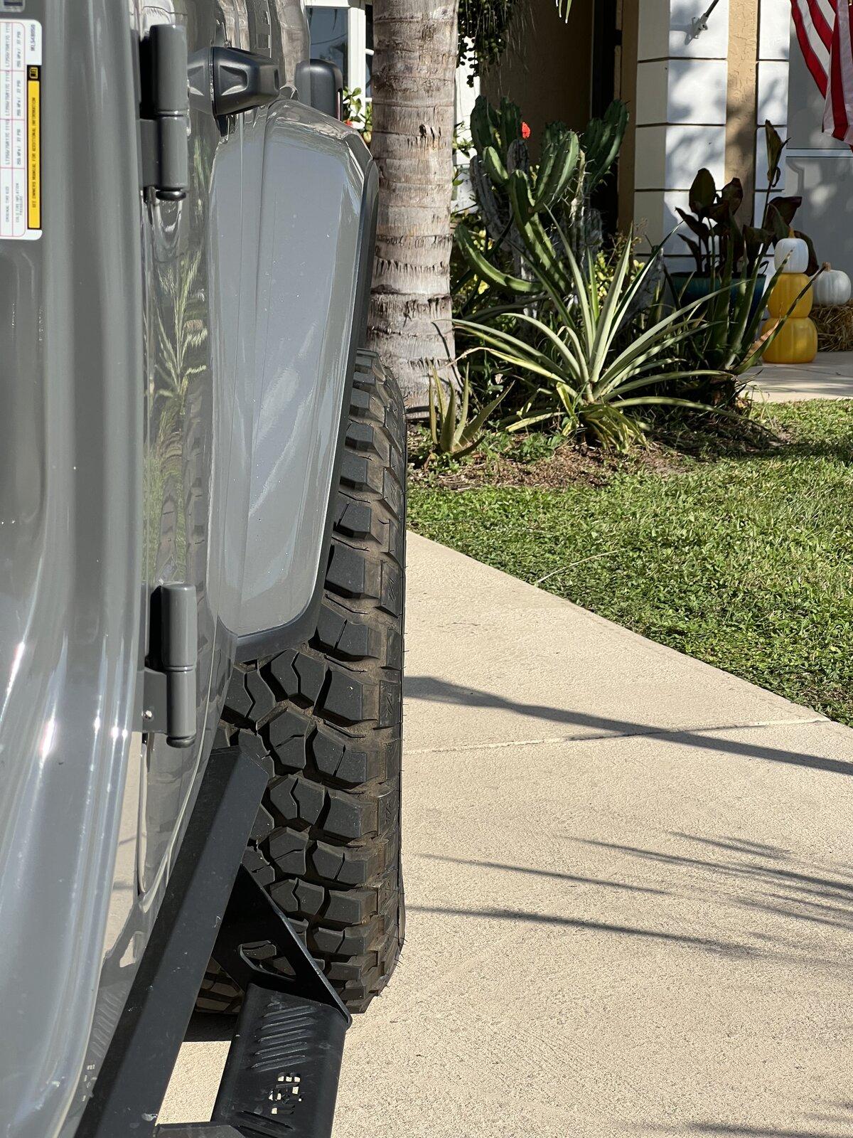 Jeep Gladiator I am picking out Tires/Wheels for my new JTRD. Need help decided between offsets. 8C6FF788-DE5C-48DD-A600-87301916A2E0