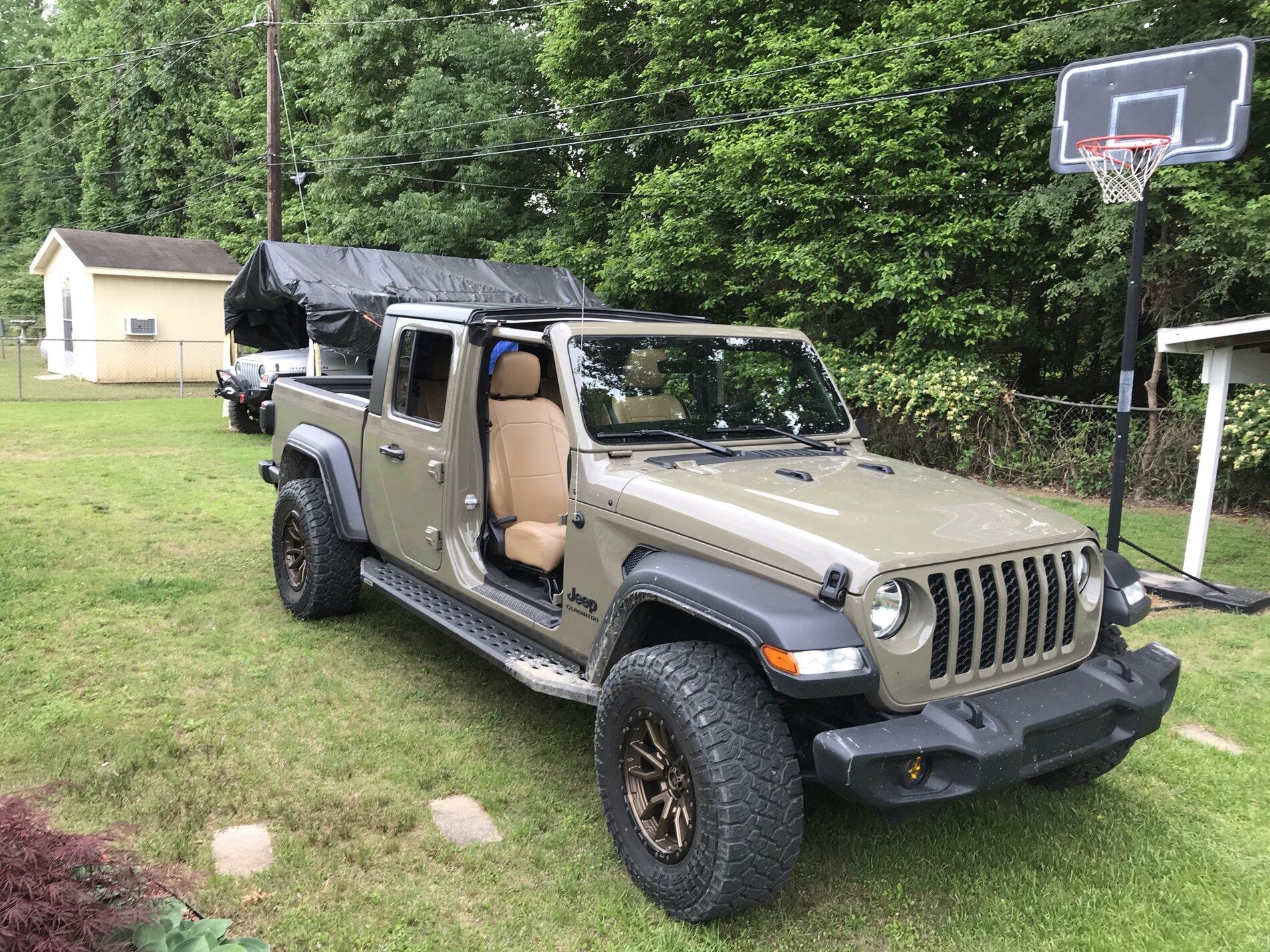 Jeep Gladiator I am picking out Tires/Wheels for my new JTRD. Need help decided between offsets. 636D9410-175C-444A-9F9D-31E9993BAFD2