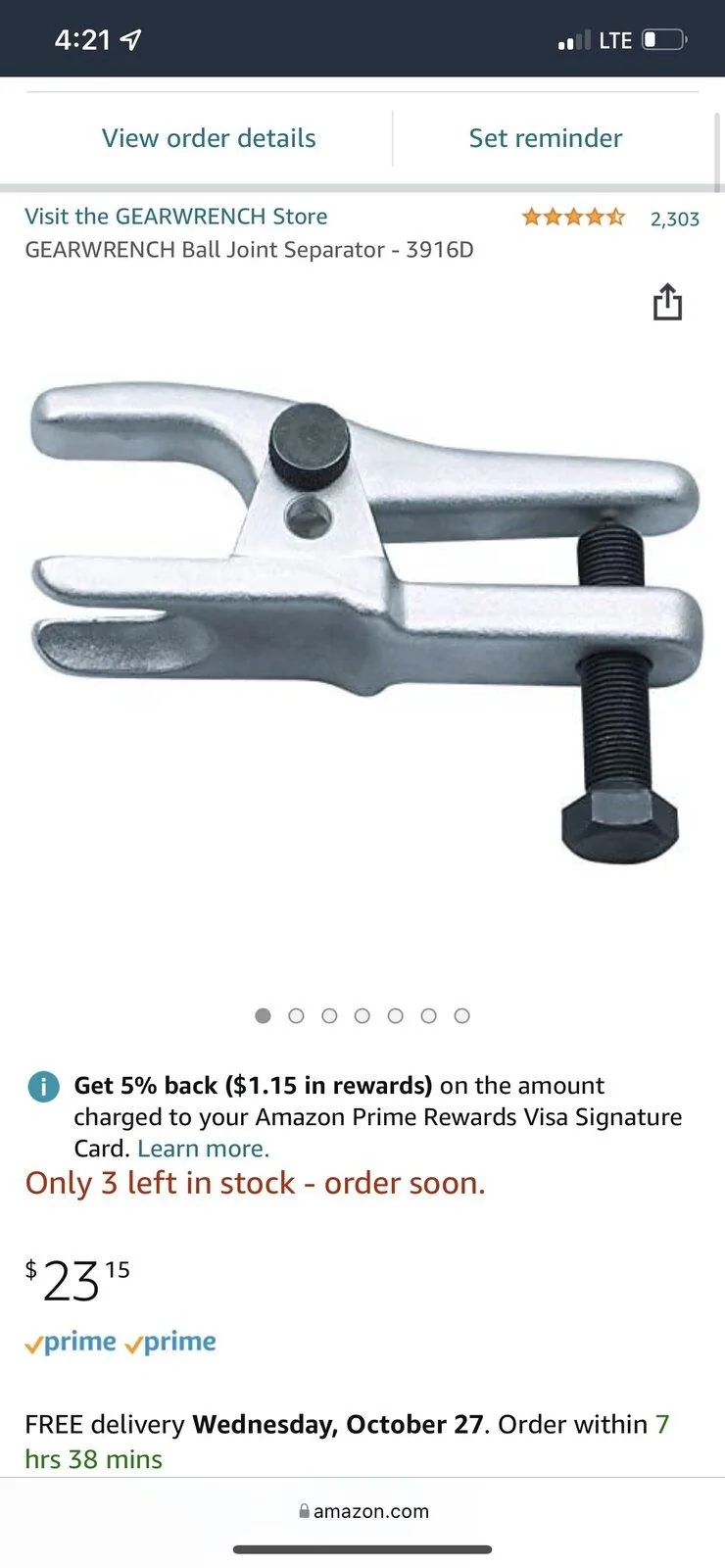Jeep Gladiator End link is smoked 7AC58C4F-2F33-4B09-AF9C-6C3599DB0C7A