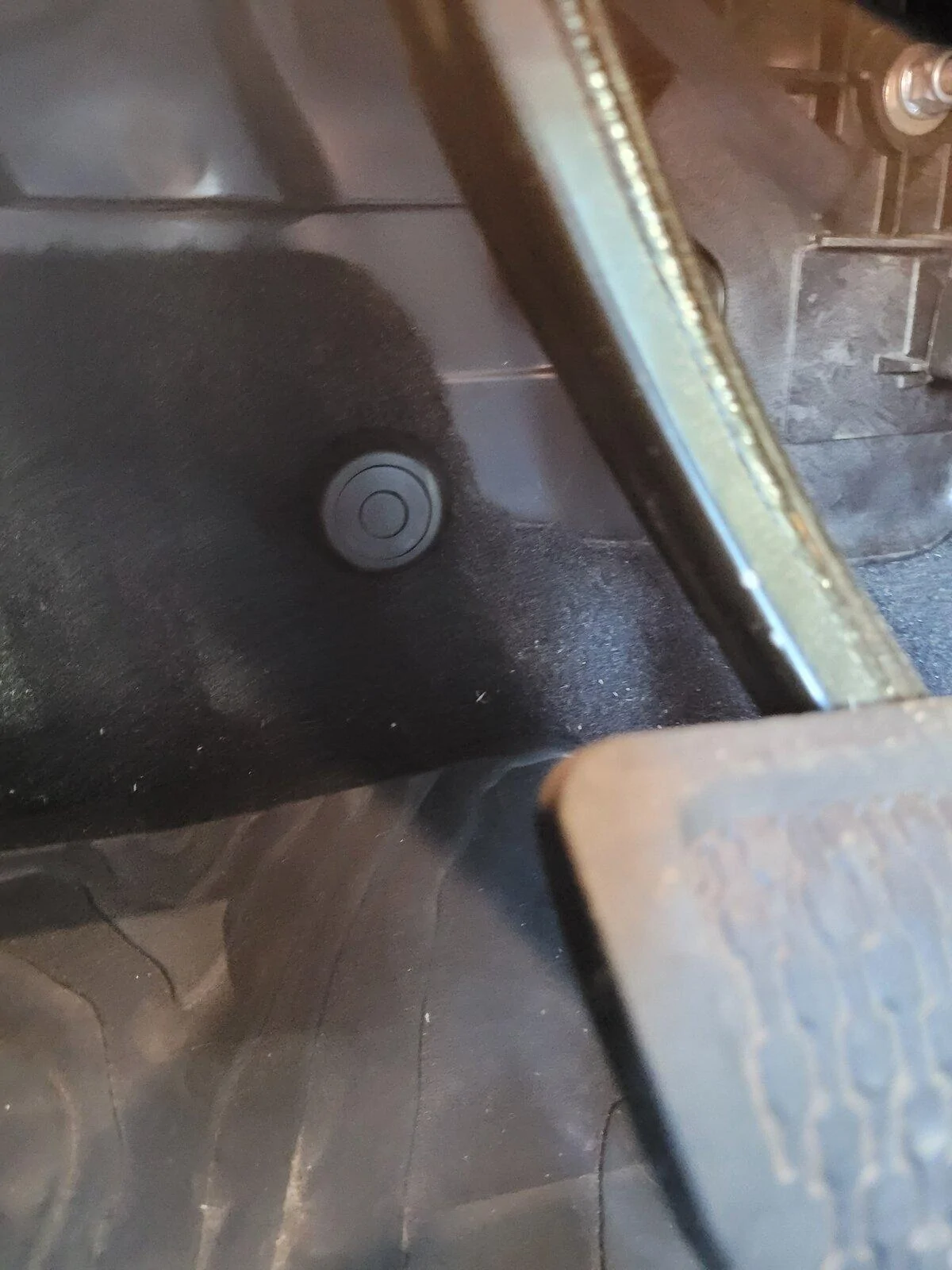 Jeep Gladiator Penetrating the Firewall brakepedal